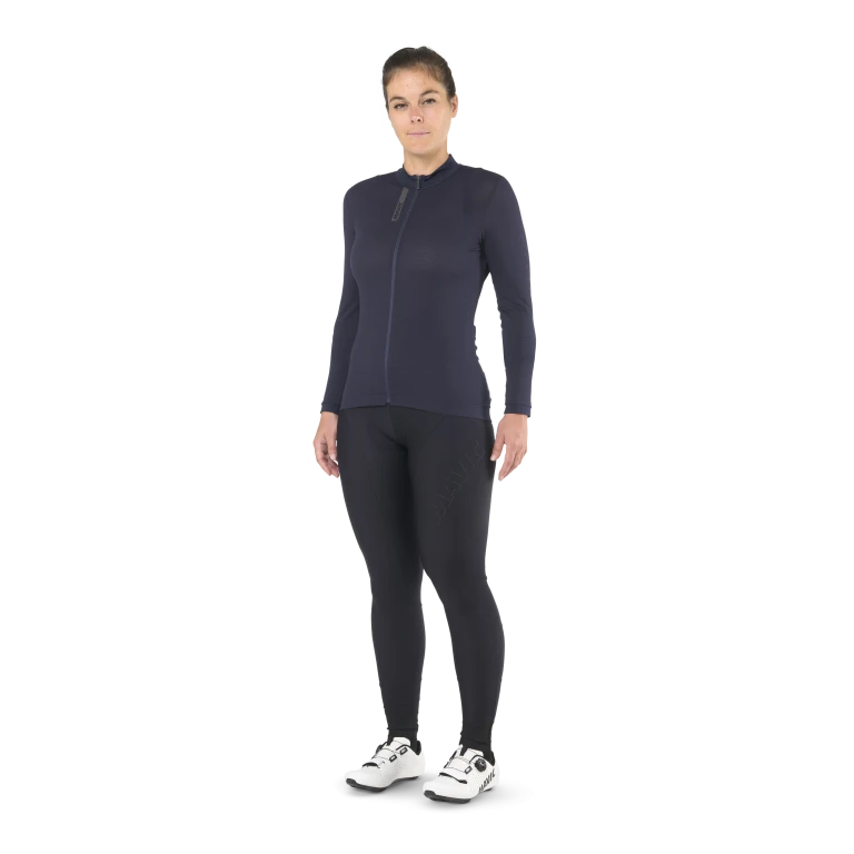 Dámský dres s dlouhým rukávem MAVIC AKSIUM Blue