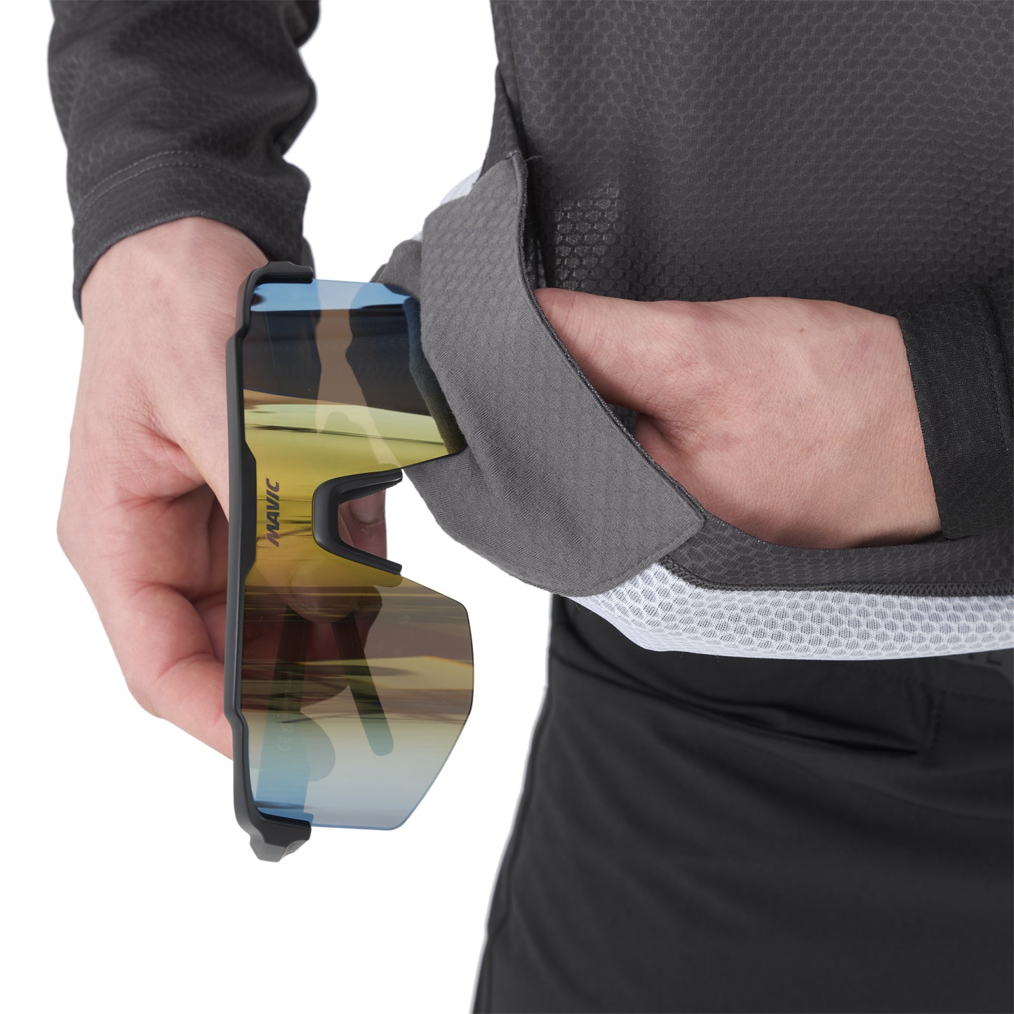 MAVIC DEEMAX ENDURO Dres s dlouhým rukávem Brown/Beige