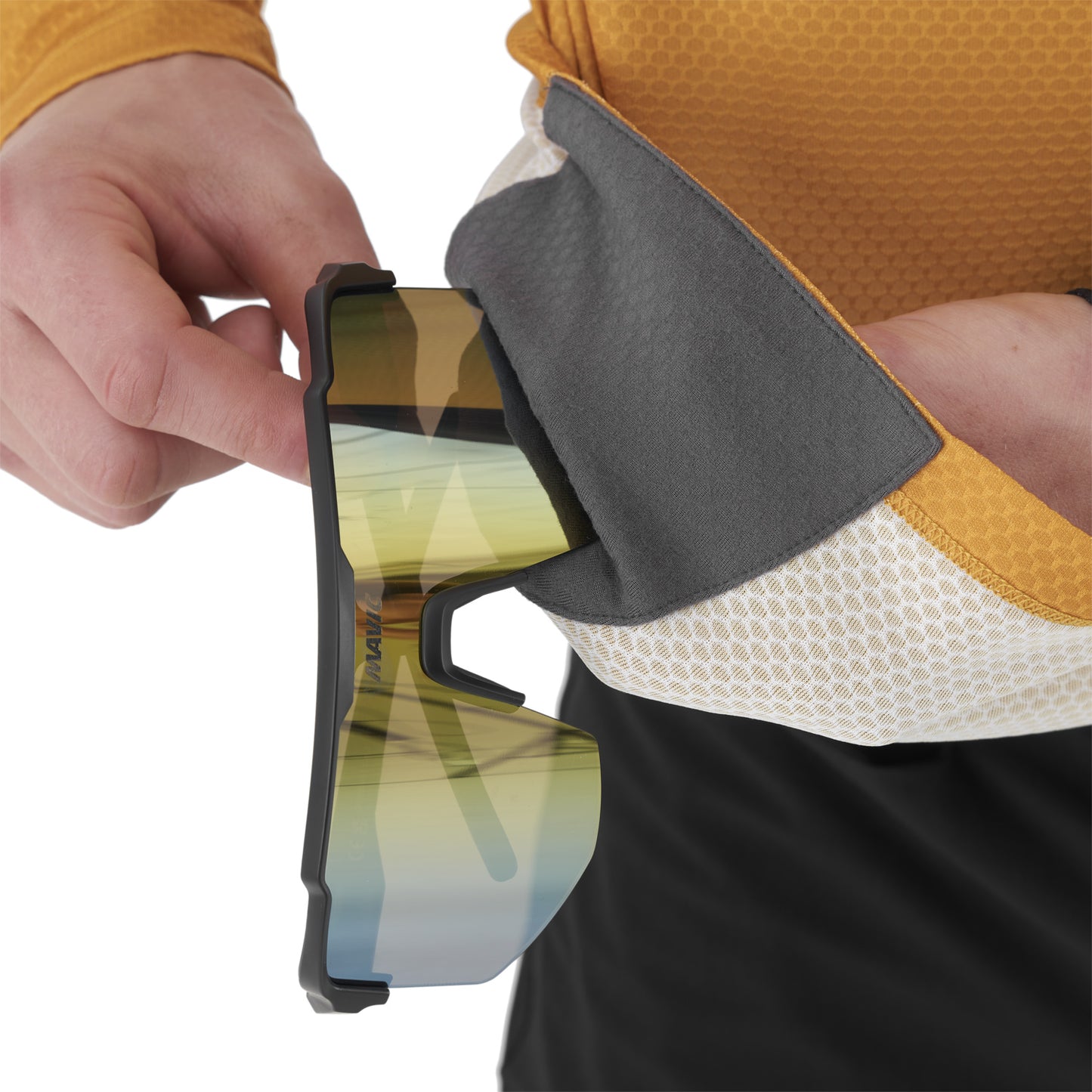 MAVIC DEEMAX ENDURO Long Sleeve Jersey Black/Brown