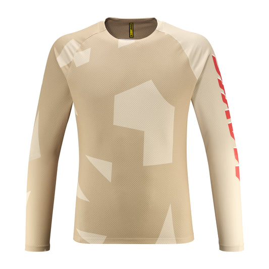 MAVIC DEEMAX ENDURO Dres s dlouhým rukávem Camo Beige Jersey