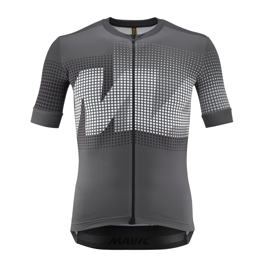 MAVIC AKSIUM GRAPHIC Short Sleeve Jersey Grey