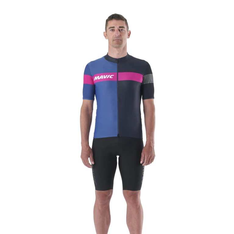 MAVIC KSYRIUM PRO Dres s krátkým rukávem modrý