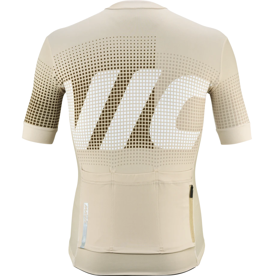 MAVIC AKSIUM GRAPHIC Dres s krátkým rukávem Beige