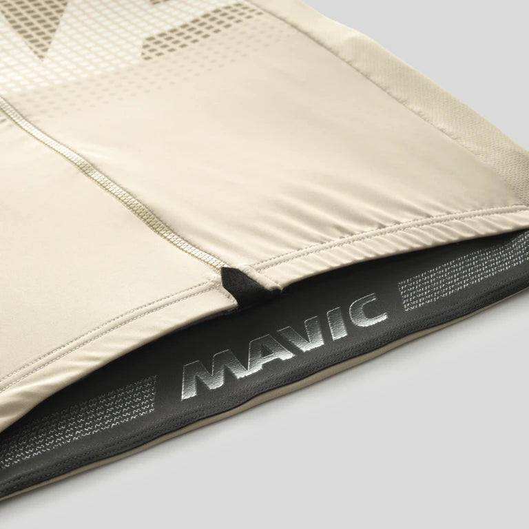 MAVIC AKSIUM GRAPHIC Dres s krátkým rukávem Beige