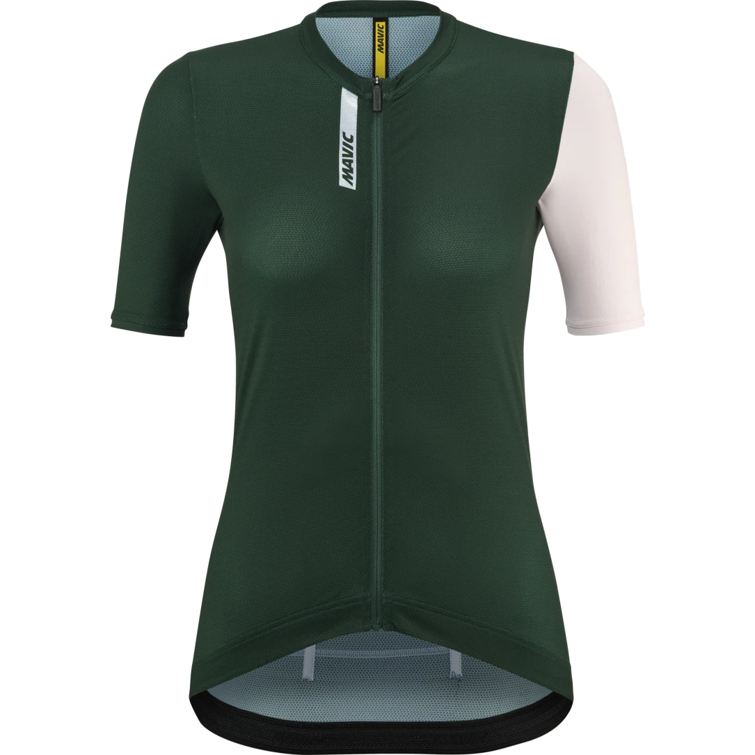 MAVIC ESSENTIAL Dámský dres s krátkým rukávem Green