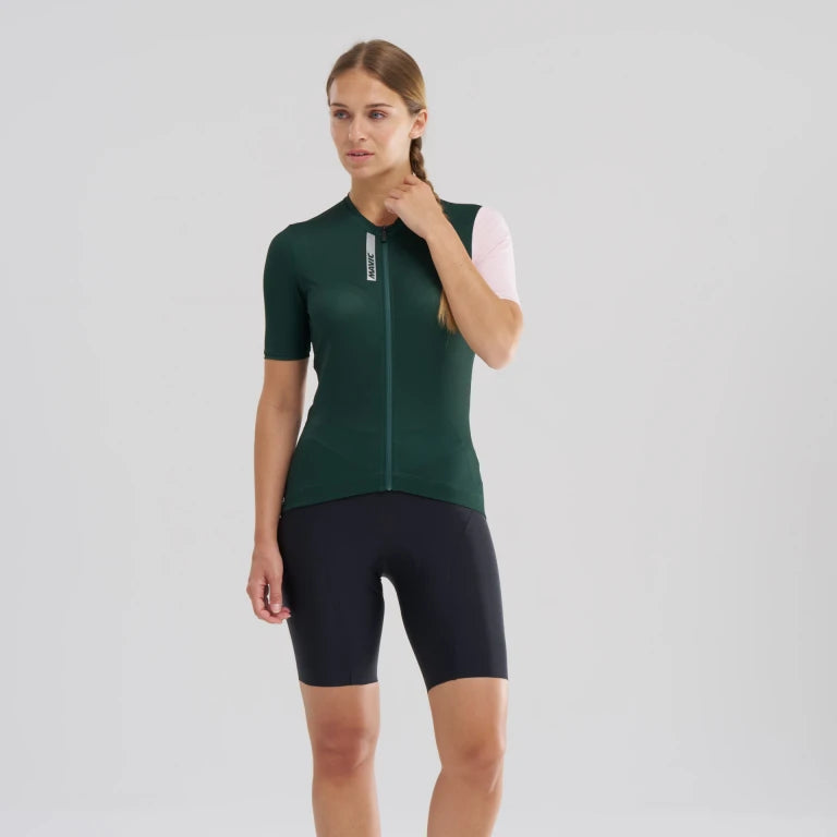 MAVIC ESSENTIAL Dámský dres s krátkým rukávem Green