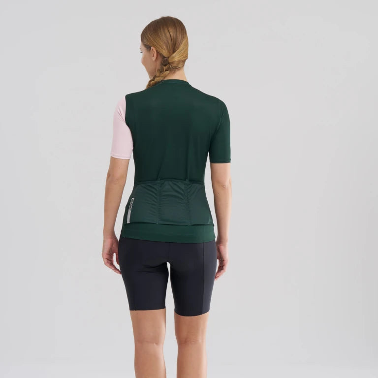 MAVIC ESSENTIAL Dámský dres s krátkým rukávem Green