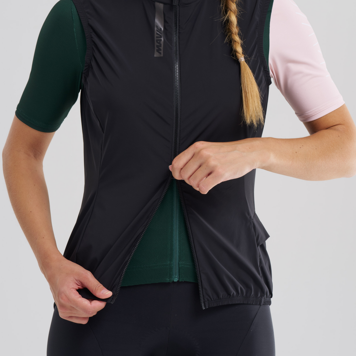 Dámská bunda bez rukávů MAVIC AKSIUM WIND Black