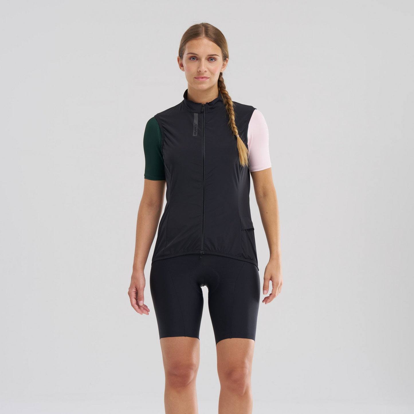 Dámská bunda bez rukávů MAVIC AKSIUM WIND Black