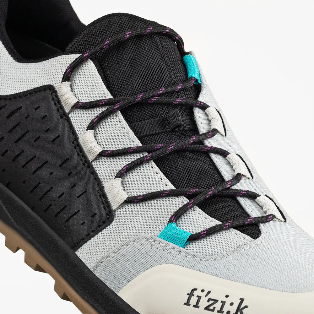 Horské cyklistické boty FIZIK TERRA ERGOLACE GTX FLAT modré/černé