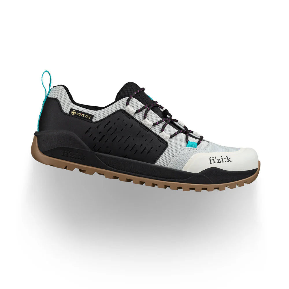 Horské cyklistické boty FIZIK TERRA ERGOLACE GTX FLAT modré/černé