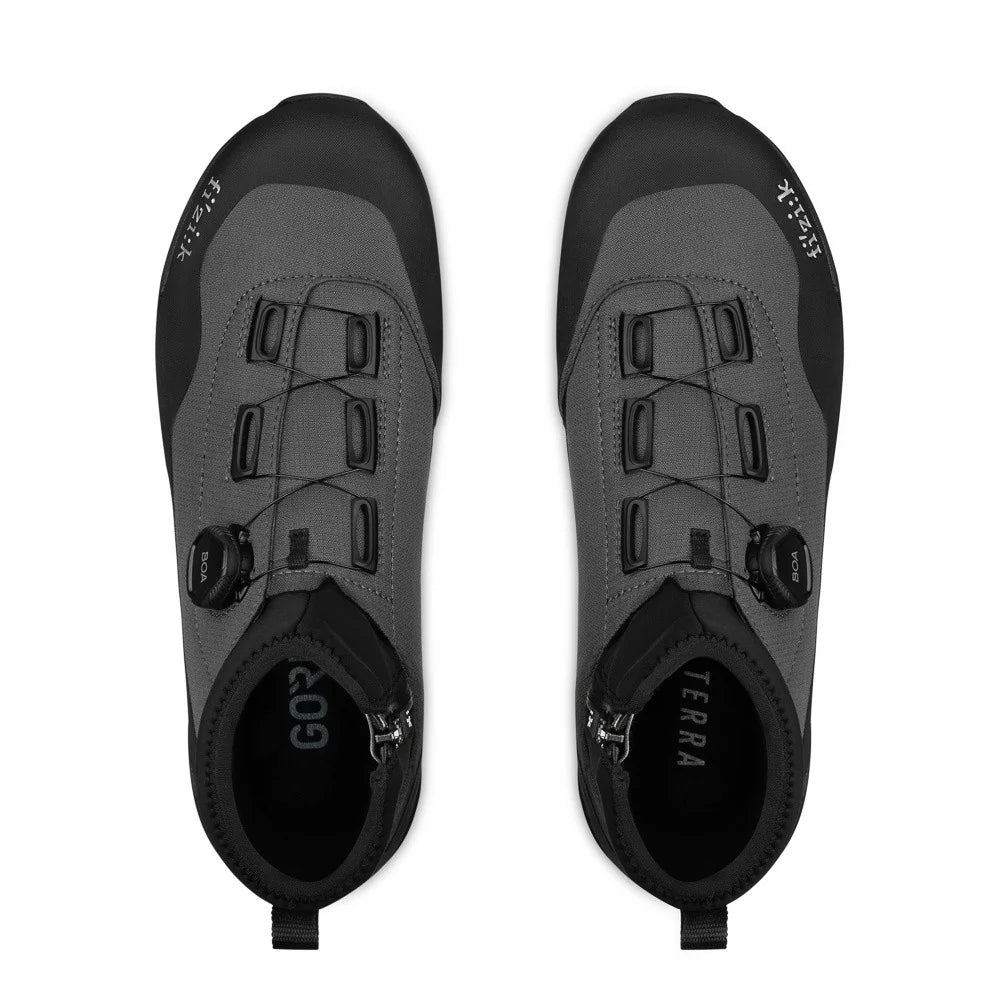 Horsemanské boty FIZIK HIVER TERRA NANUQ GTX černé/šedé