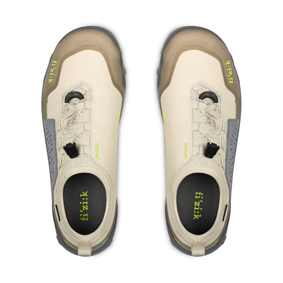 FIZIK ERGOLACE 2 GTX Mountain Bike Shoes, Beige/Gray