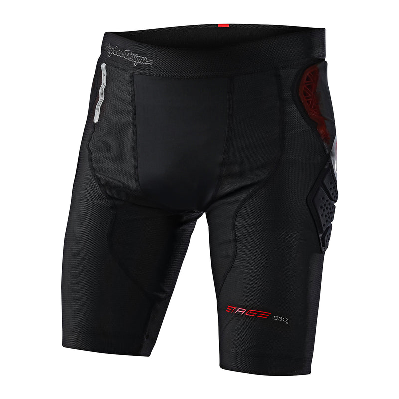 TROY LEE DESIGNS STAGE GHOST D3O Protective Shorts Black 2026