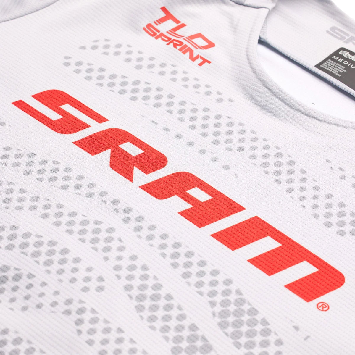 TROY LEE DESIGN SPRINT SRAM Dres s dlouhým rukávem bílý