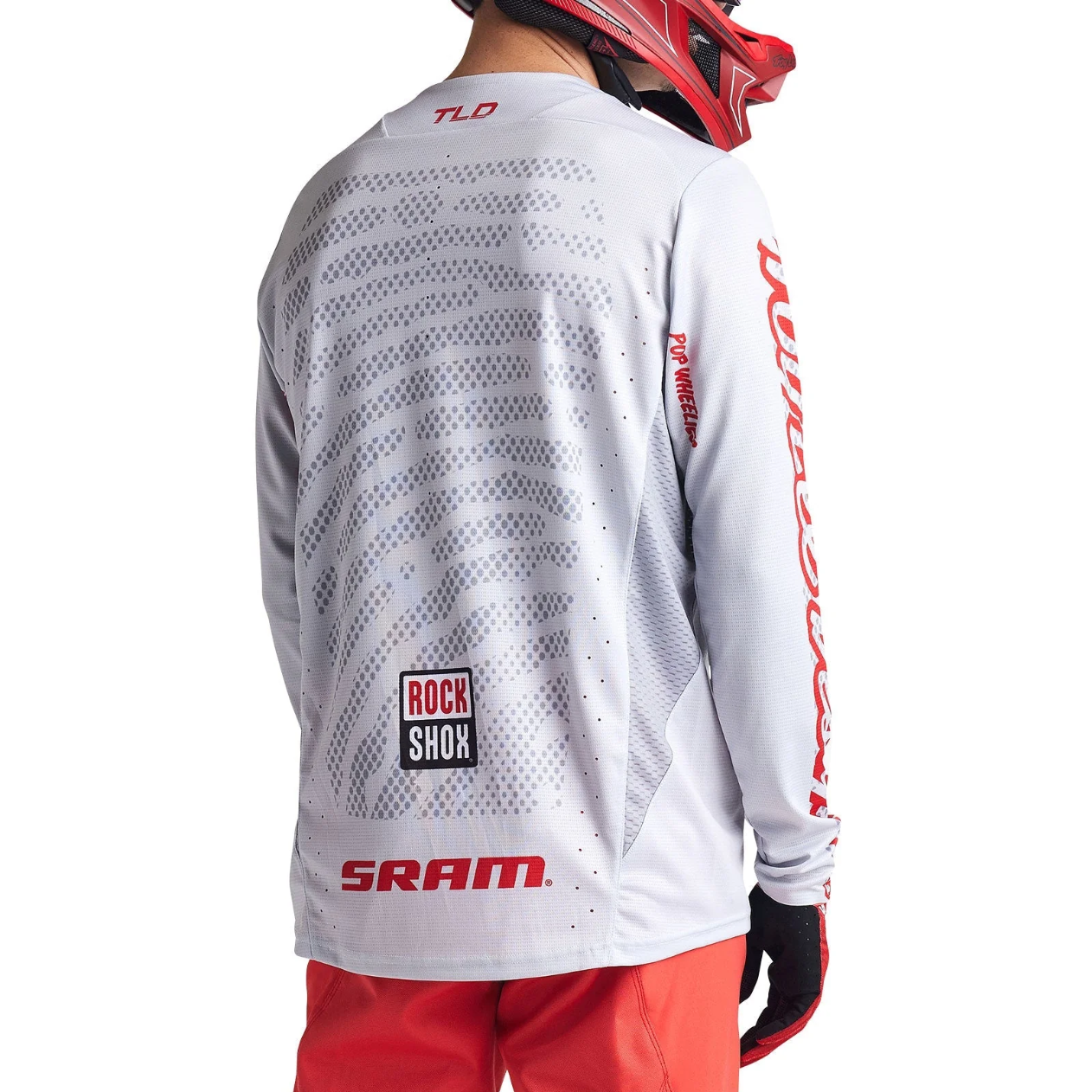 TROY LEE DESIGN SPRINT SRAM Dres s dlouhým rukávem bílý