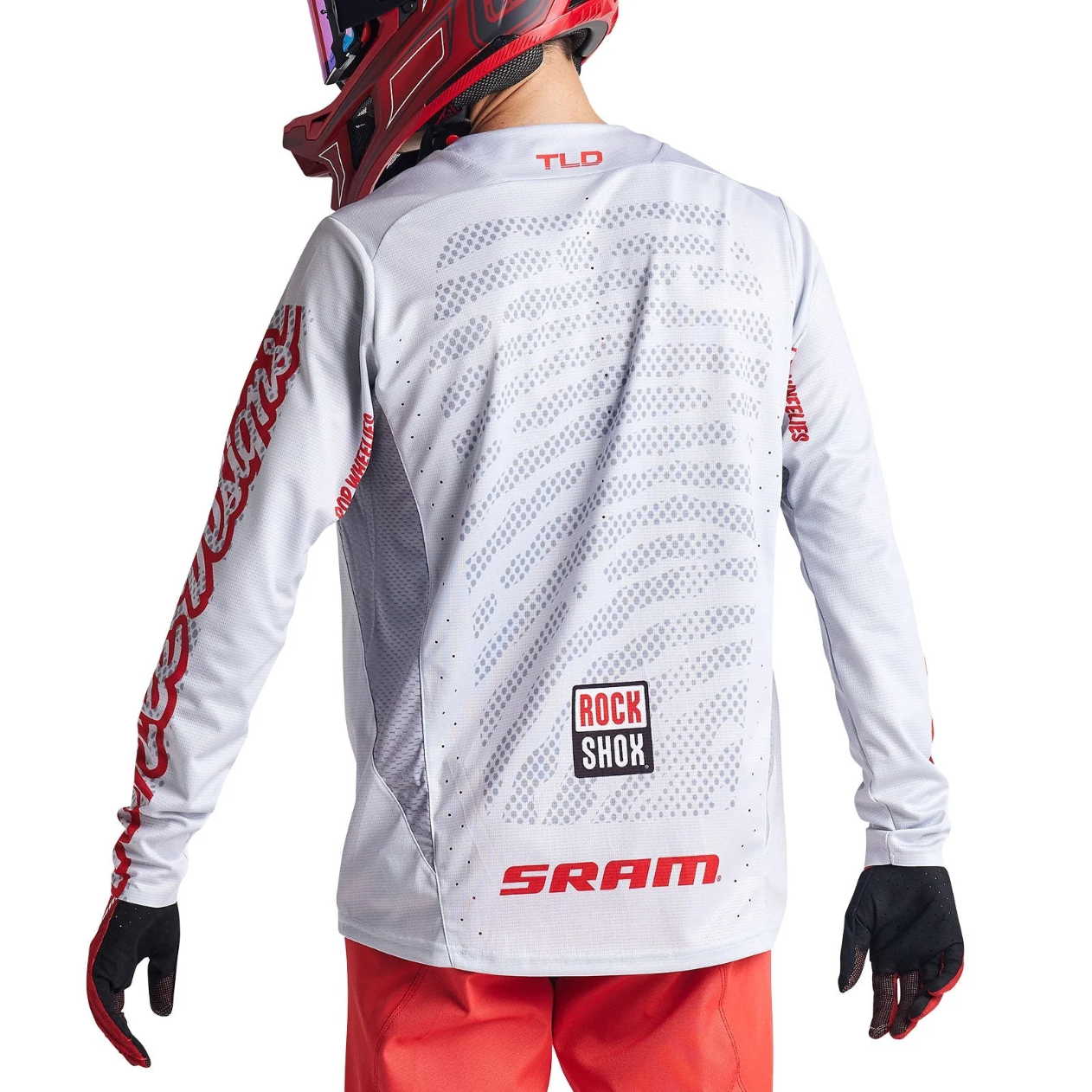 TROY LEE DESIGN SPRINT SRAM Dres s dlouhým rukávem bílý