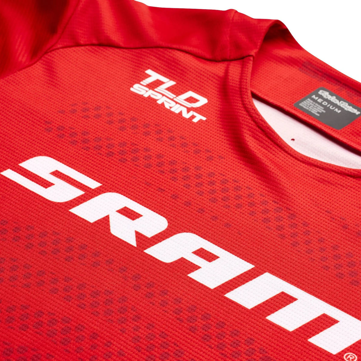 TROY LEE DESIGN SPRINT SRAM Dres s dlouhým rukávem červený