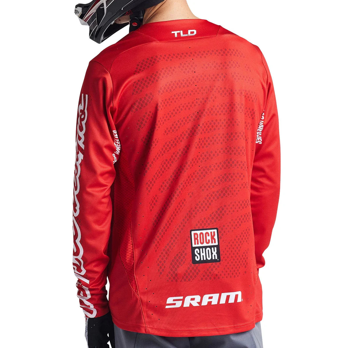 TROY LEE DESIGN SPRINT SRAM Dres s dlouhým rukávem červený
