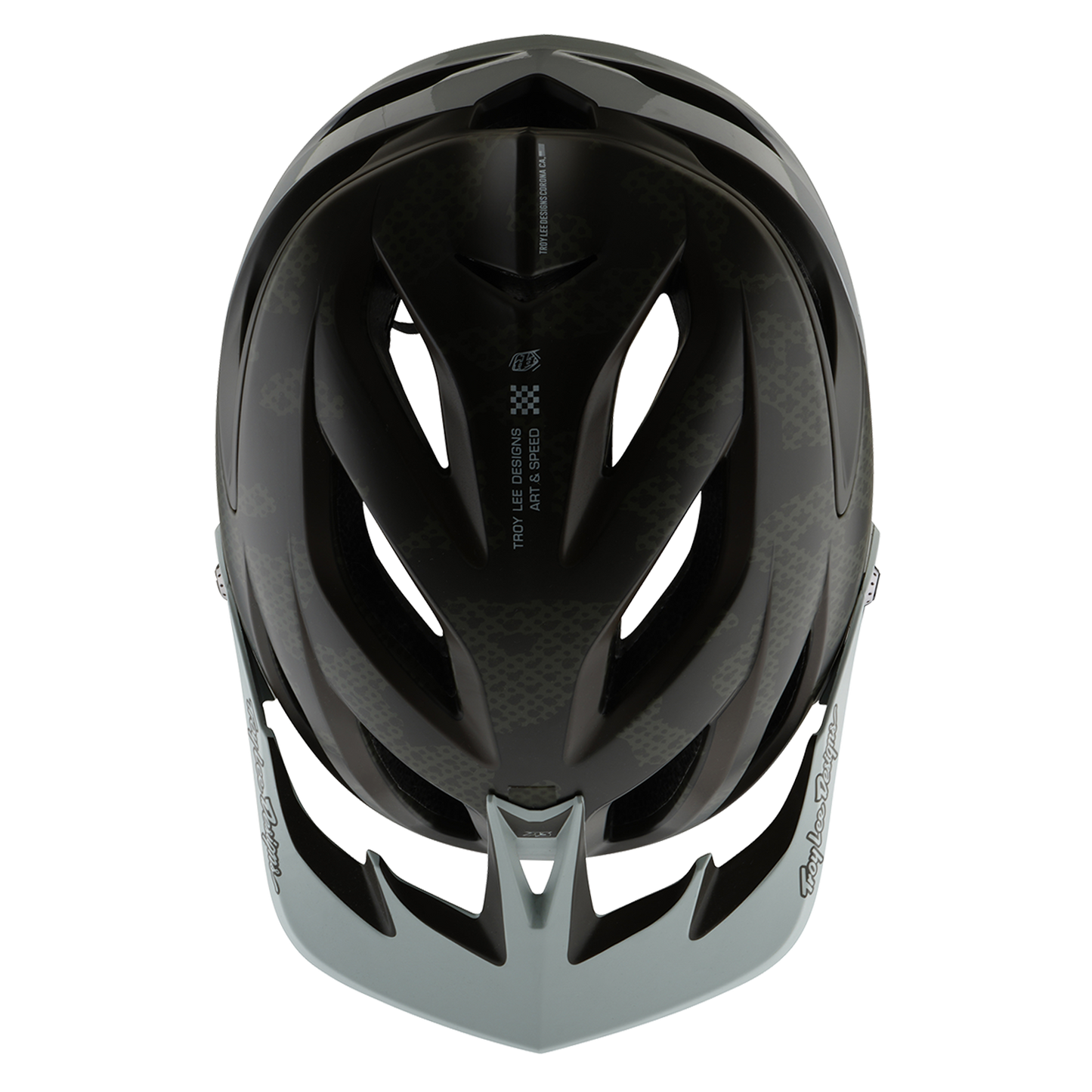 MTB Helmet TROY LEE DESIGNS A3 MIPS Halo Camo Green