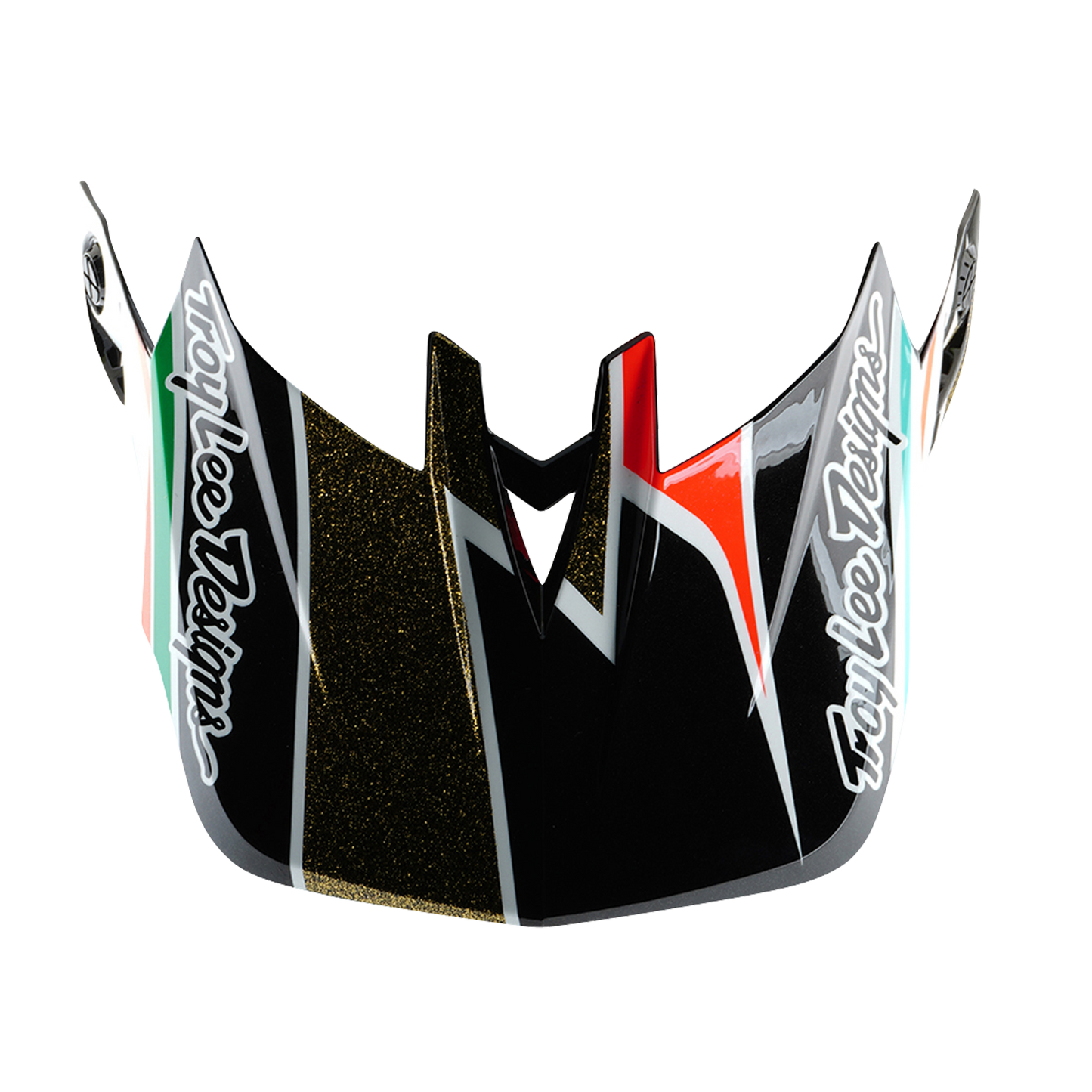 TROY LEE DESIGN D4 CARBON MIPS FRAMES MTB přilba černá/zlatá