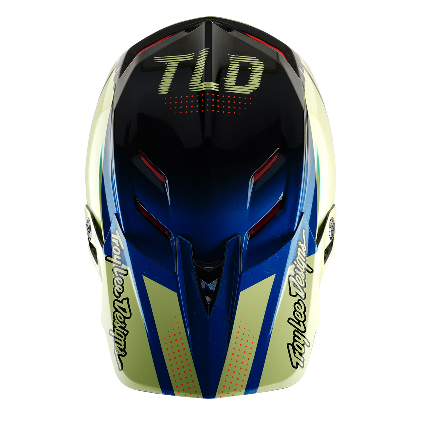 MTB přilba TROY LEE DESIGN D4 COMPOSITE MIPS Drip Yellow