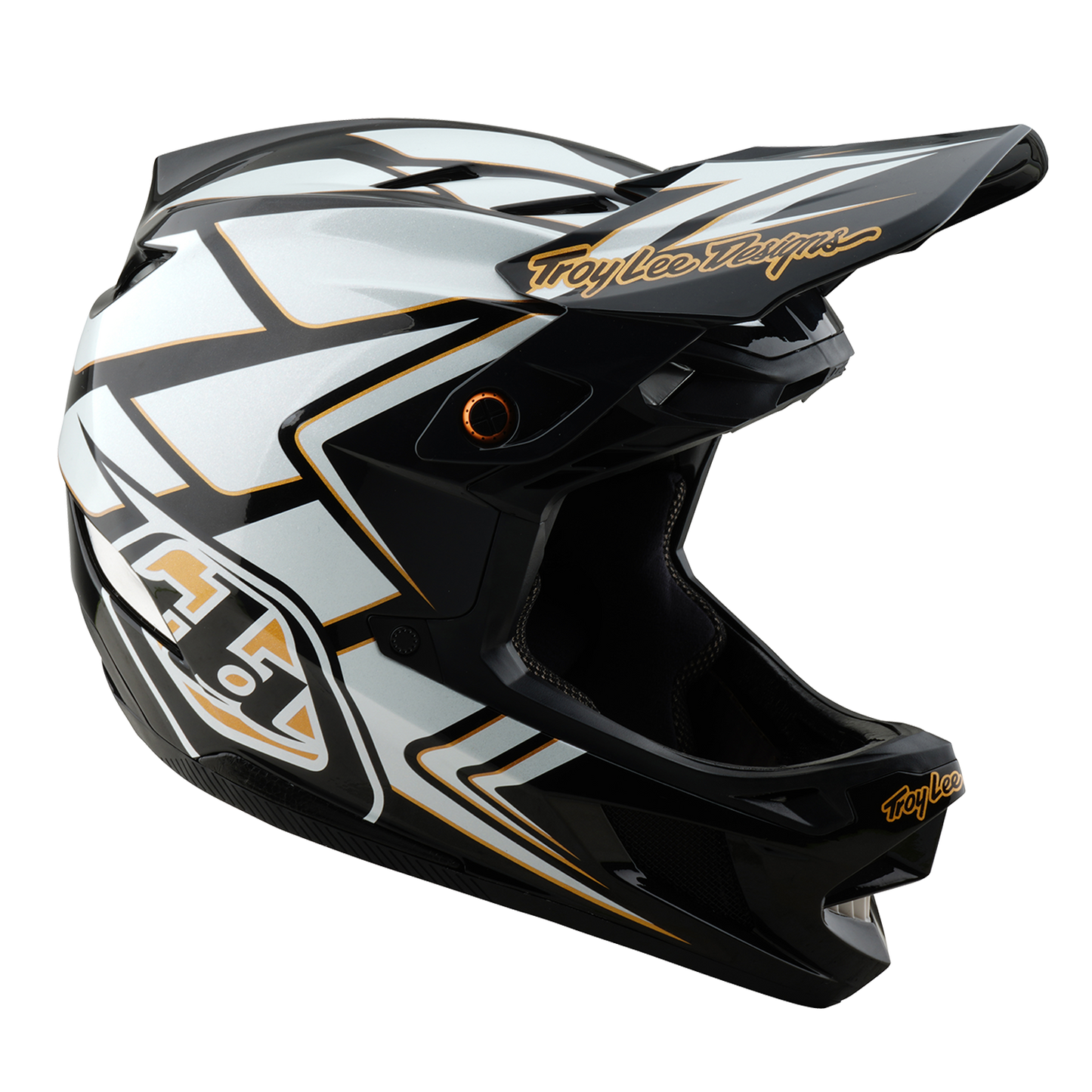 TROY LEE DESIGN D4 COMPOSITE MIPS GHOSTWING MTB přilba bílá