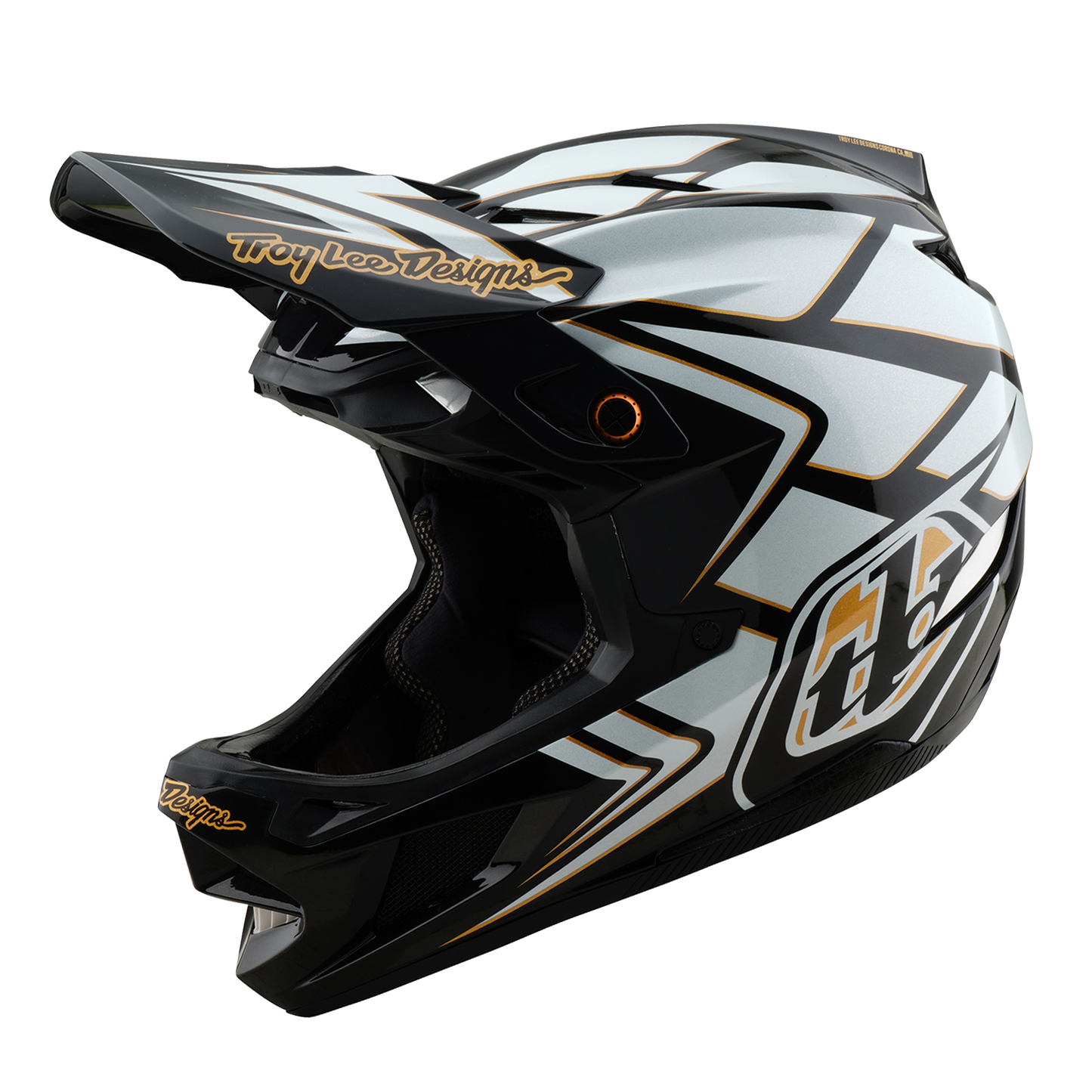 TROY LEE DESIGN D4 COMPOSITE MIPS GHOSTWING MTB přilba bílá