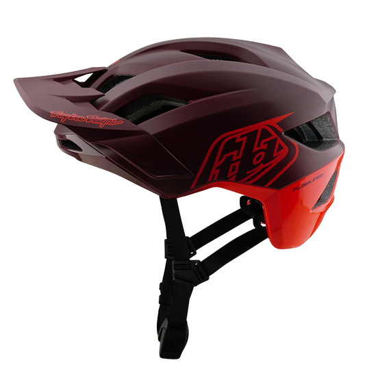 MTB přilba TROY LEE DESIGN FLOWLINE SE MIPS Bordeaux/Red