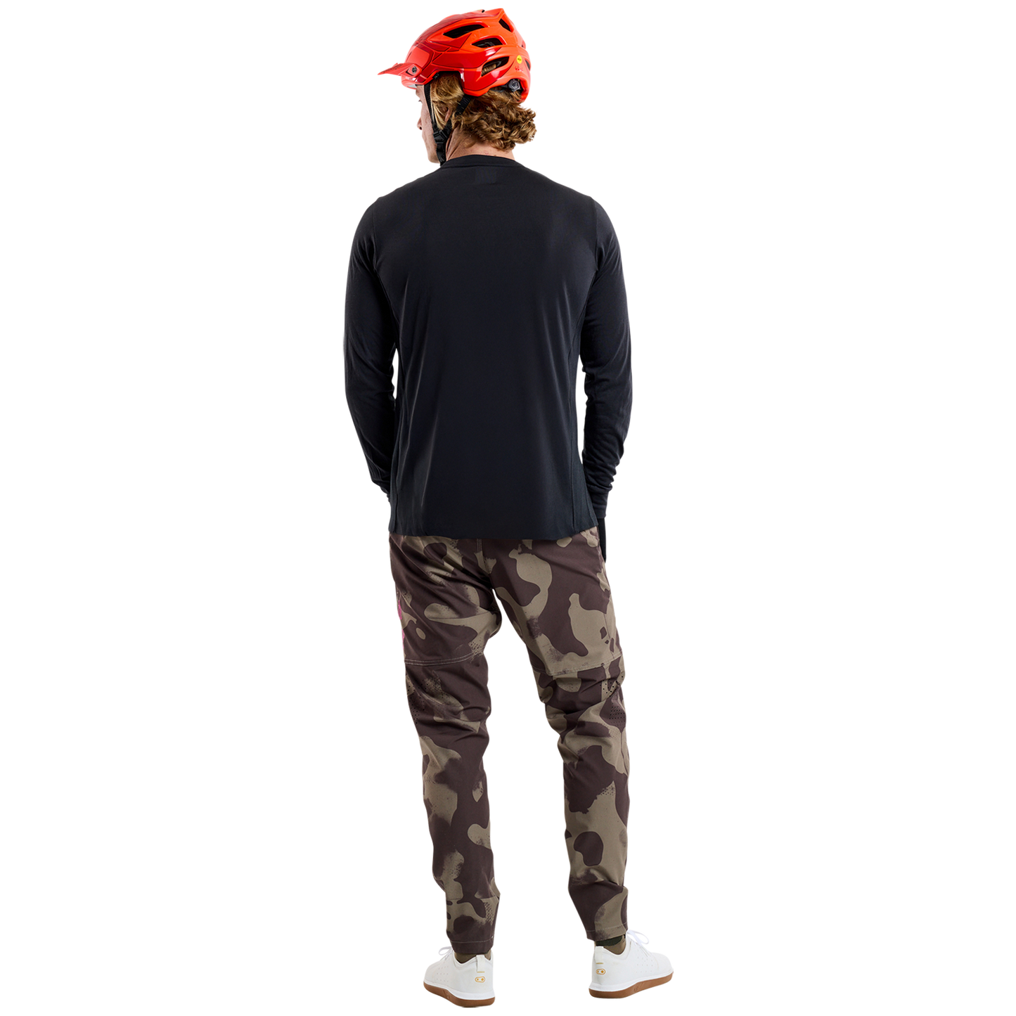 TROY LEE DESIGN SKYLINE RIDE TEE SIGNATURE Dres s dlouhým rukávem Black 2025