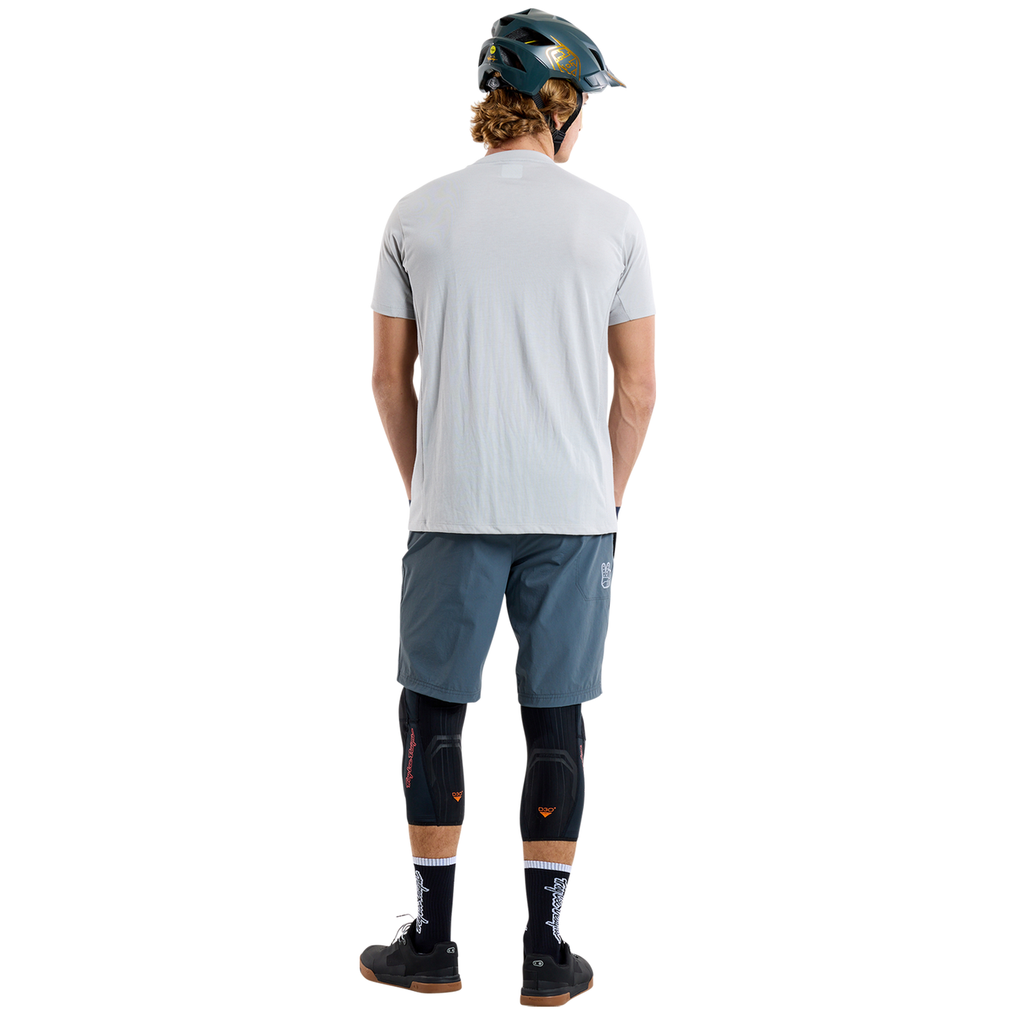 TROY LEE DESIGN SKYLINE RIDE TEE SIGNATURE Dres s krátkým rukávem Grey 2025