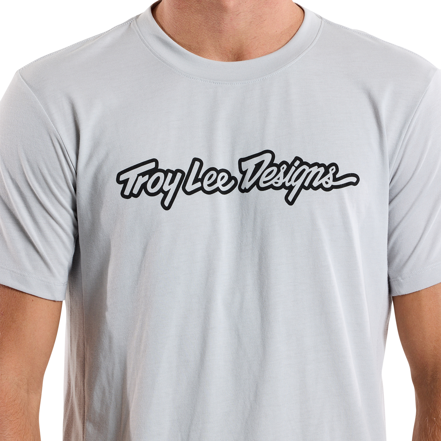 TROY LEE DESIGN SKYLINE RIDE TEE SIGNATURE Dres s krátkým rukávem Grey 2025