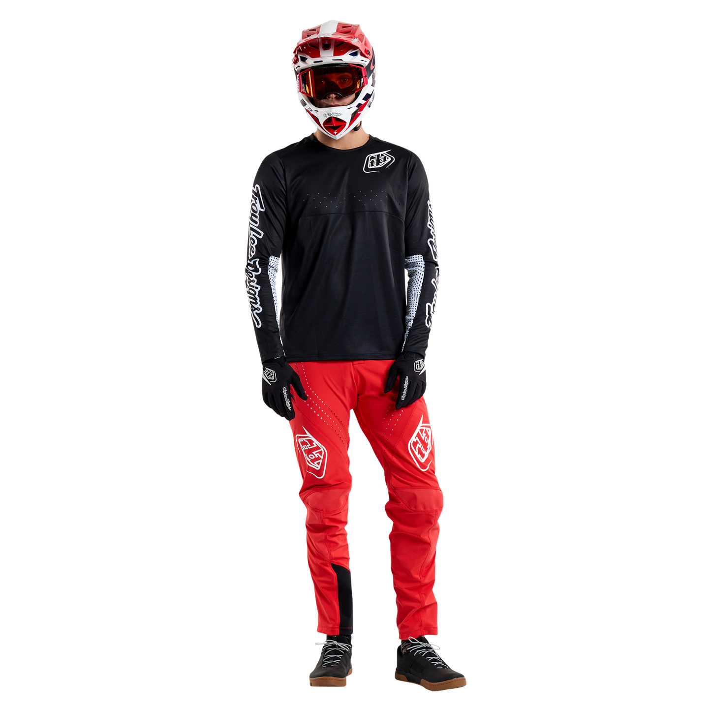 TROY LEE DESIGNS SPRINT Dres s dlouhým rukávem Black