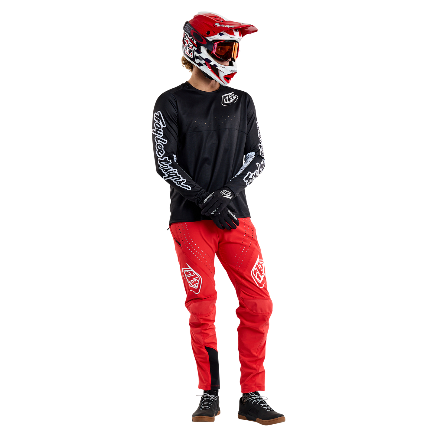 TROY LEE DESIGNS SPRINT Dres s dlouhým rukávem Black