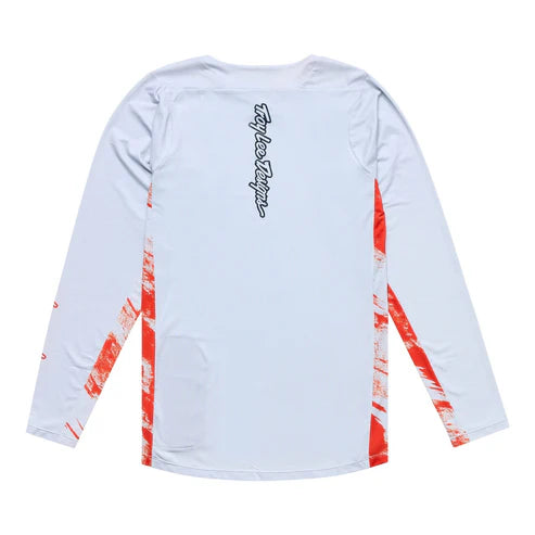 TROY LEE DESIGNS SKYLINE Long Sleeve Jersey White/Red
