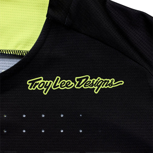 TROY LEE DESIGNS SPRINT Long Sleeve Jersey Black/Yellow