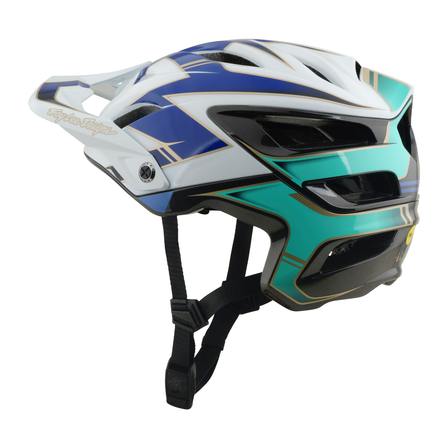 MTB helmet TROY LEE DESIGNS A3 MIPS ELECTRA White