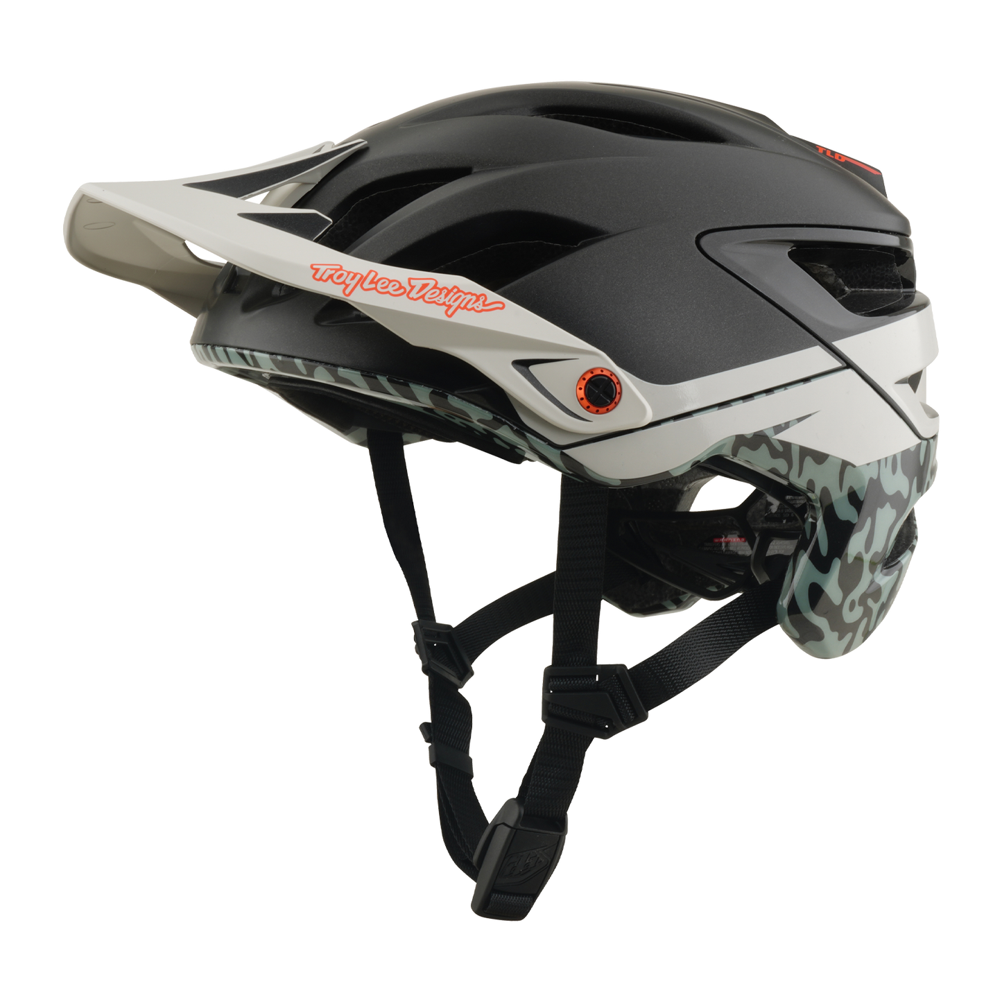 MTB helmet TROY LEE DESIGNS A3 MIPS HALO PUMICE Charcoal/White