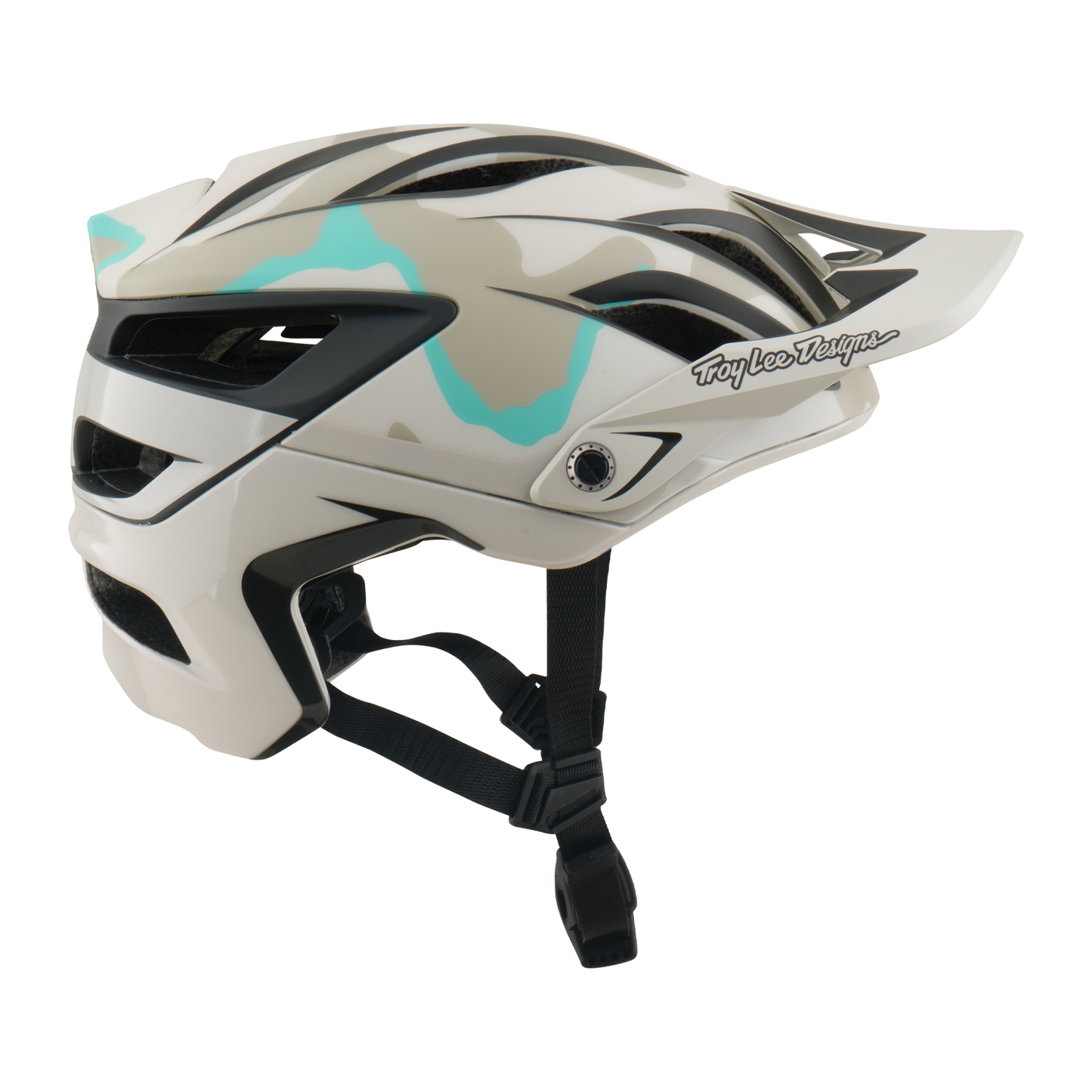MTB helmet TROY LEE DESIGNS A3 MIPS HALO PUMICE White/Camo