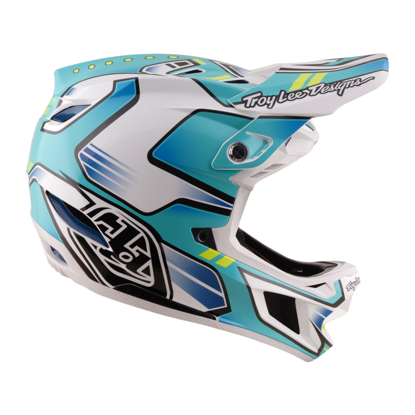 MTB Helmet TROY LEE DESIGNS D4 COMPOSITE MIPS CREST REAL Green