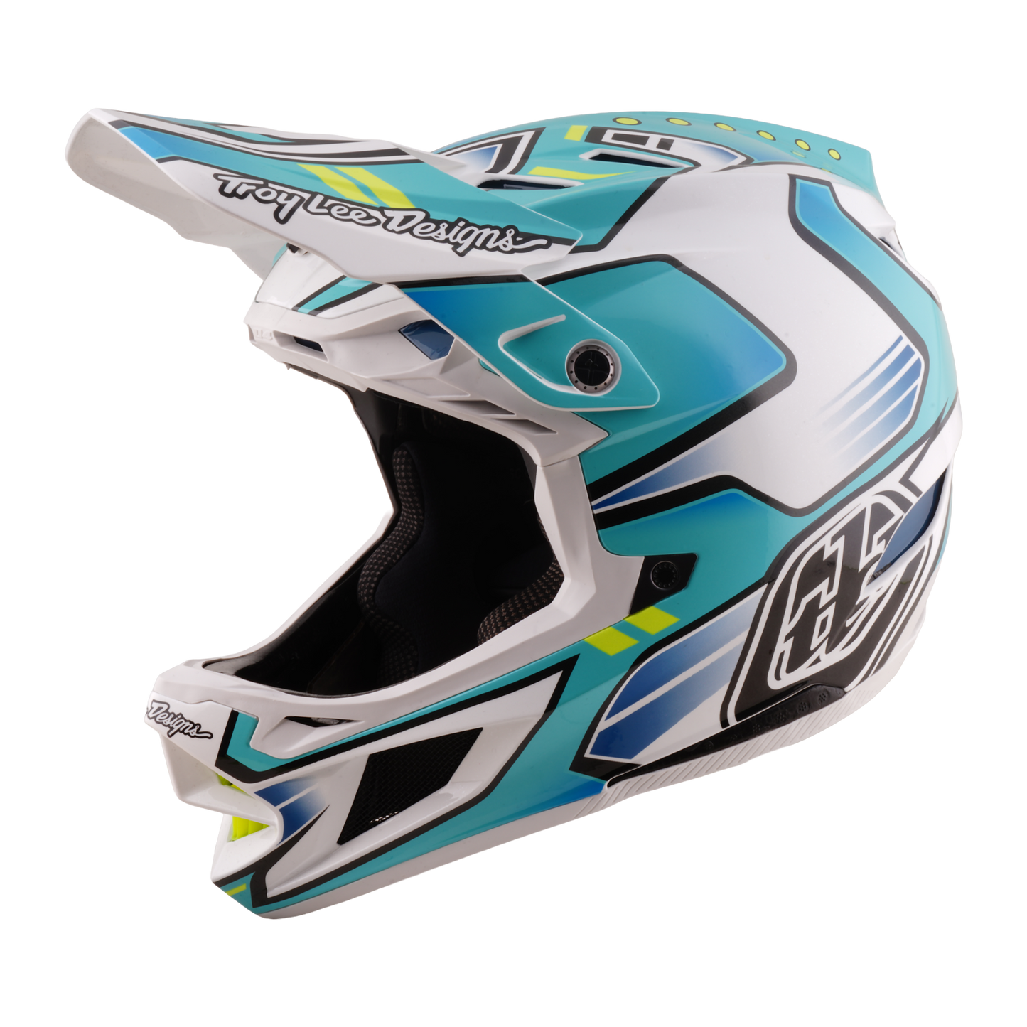 MTB Helmet TROY LEE DESIGNS D4 COMPOSITE MIPS CREST REAL Green