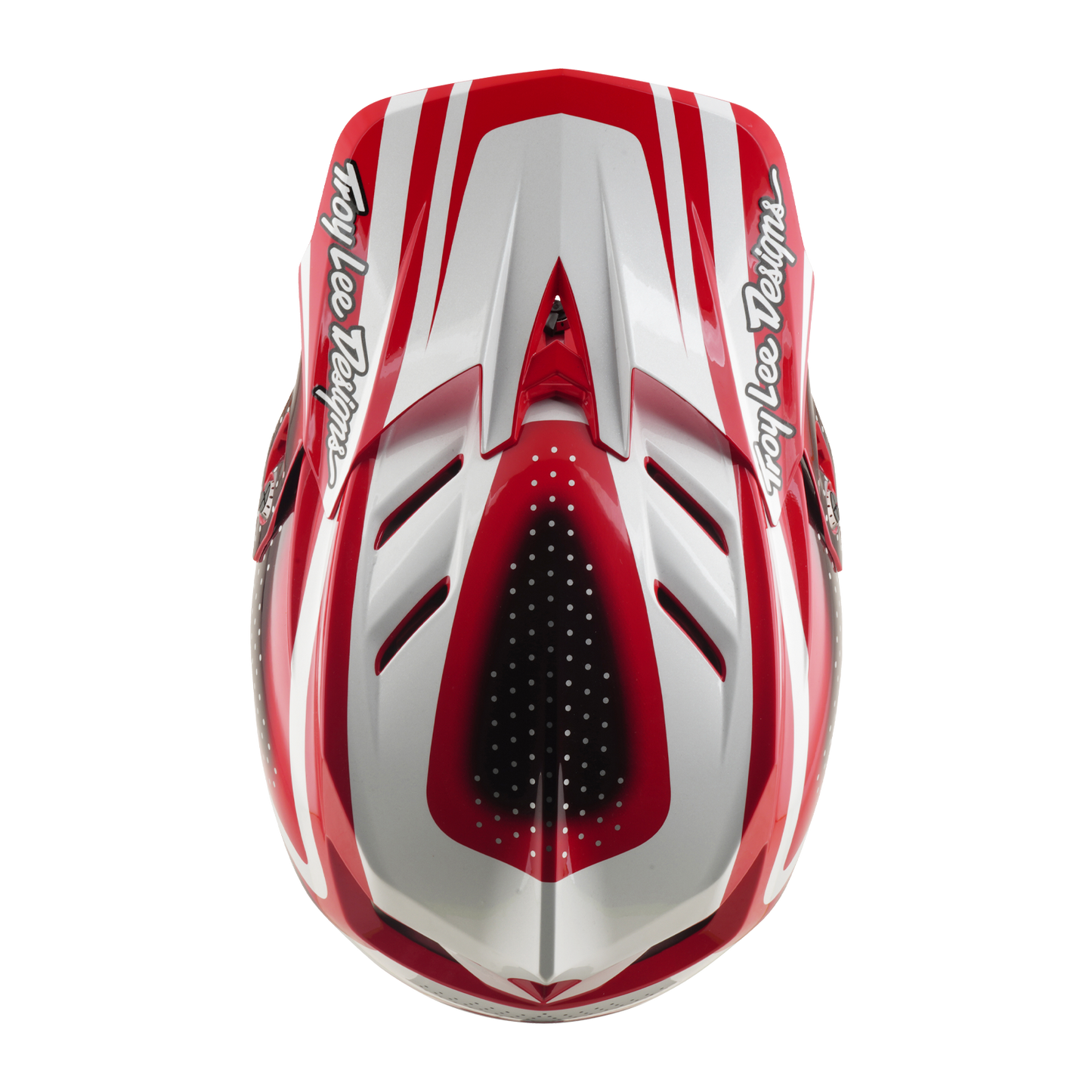 MTB helmet TROY LEE DESIGNS D4 POLYACRYLITE MIPS THE LINE Red/White