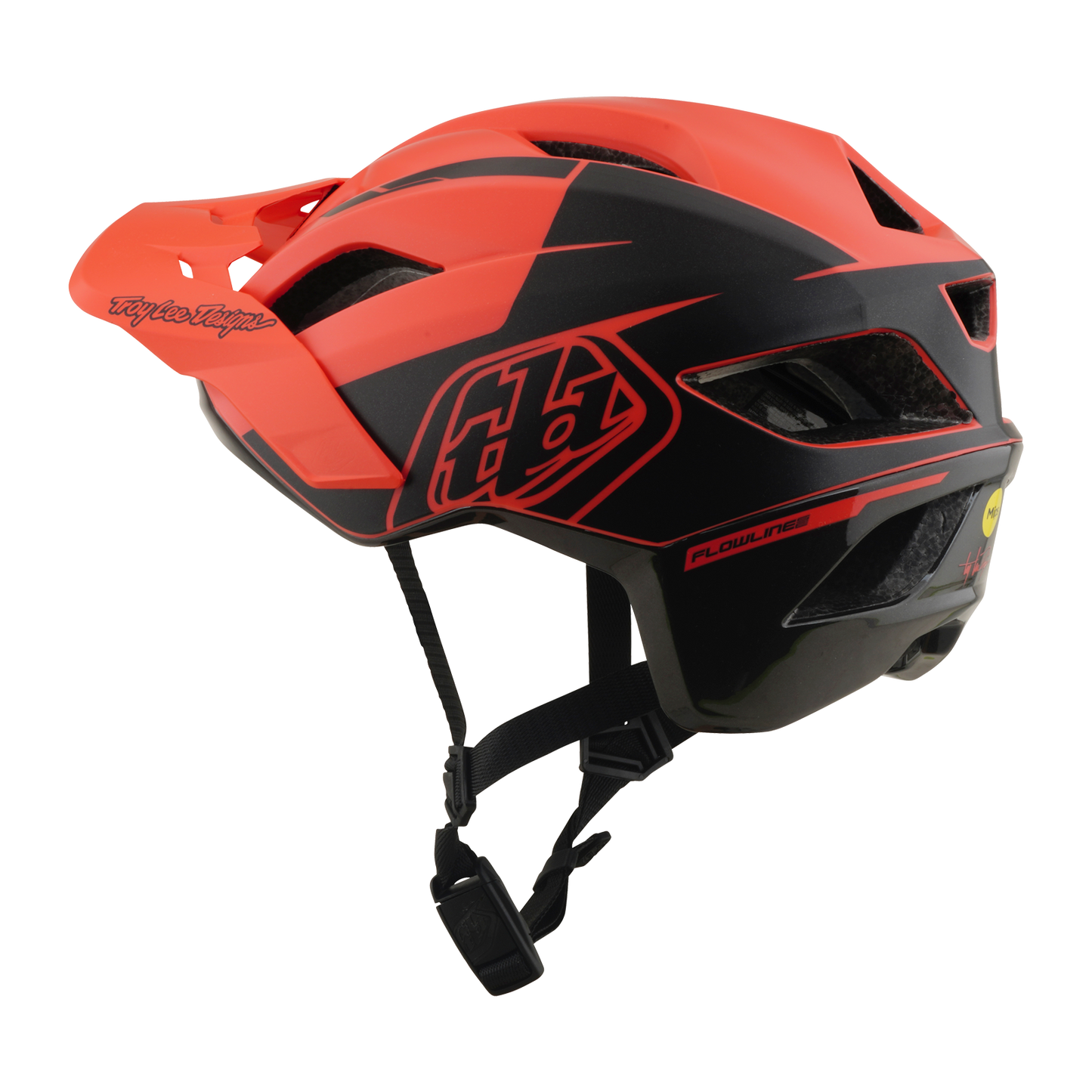 MTB helmet TROY LEE DESIGNS FLOWLINE SE MIPS HYDRO Coral/Charcoal