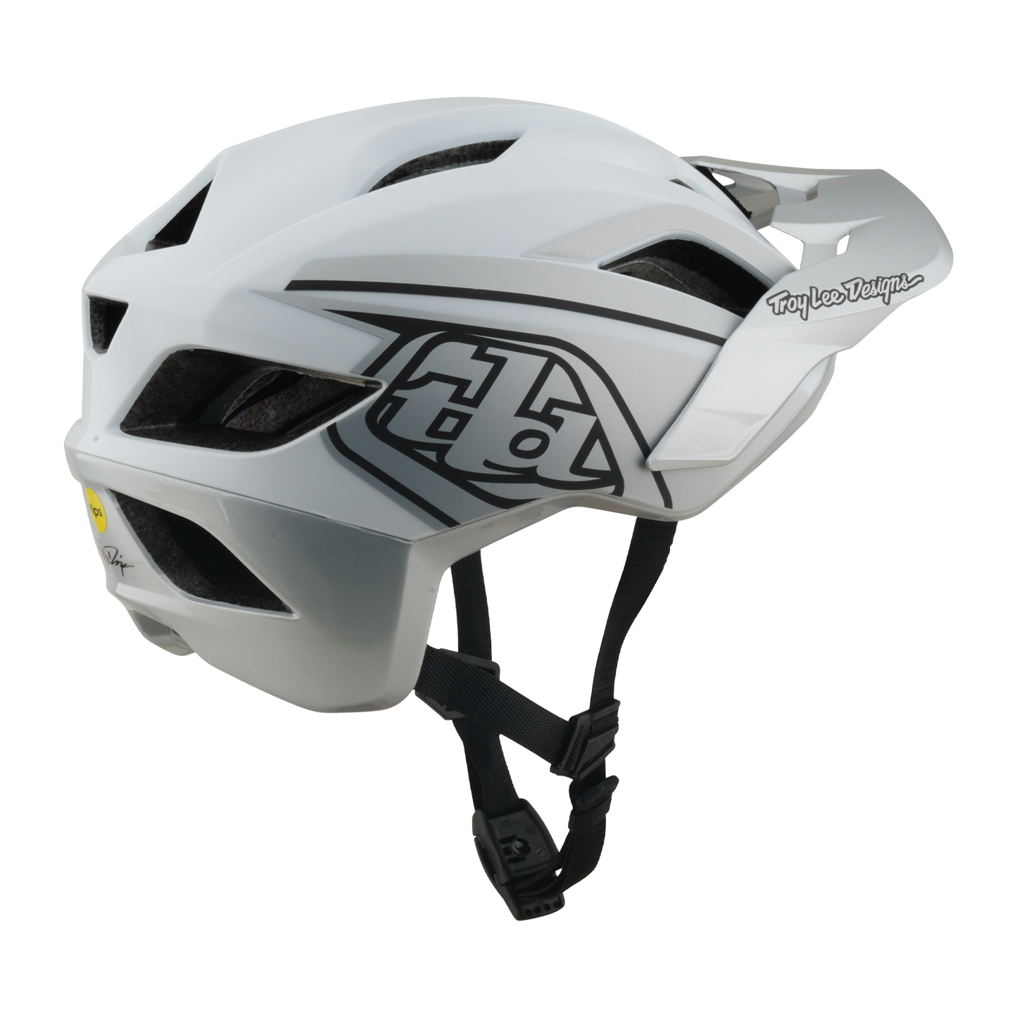 MTB helmet TROY LEE DESIGNS FLOWLINE SE MIPS PHANTOM White