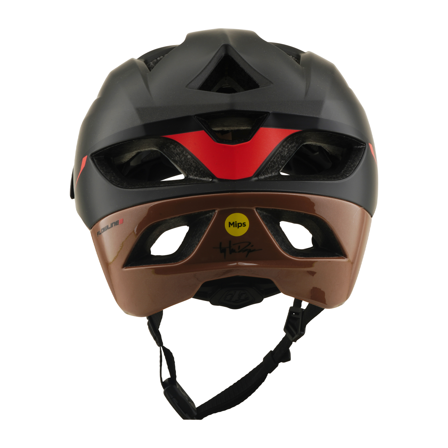 MTB přilba TROY LEE DESIGNS FLOWLINE SE MIPS STACKS Black/Brown