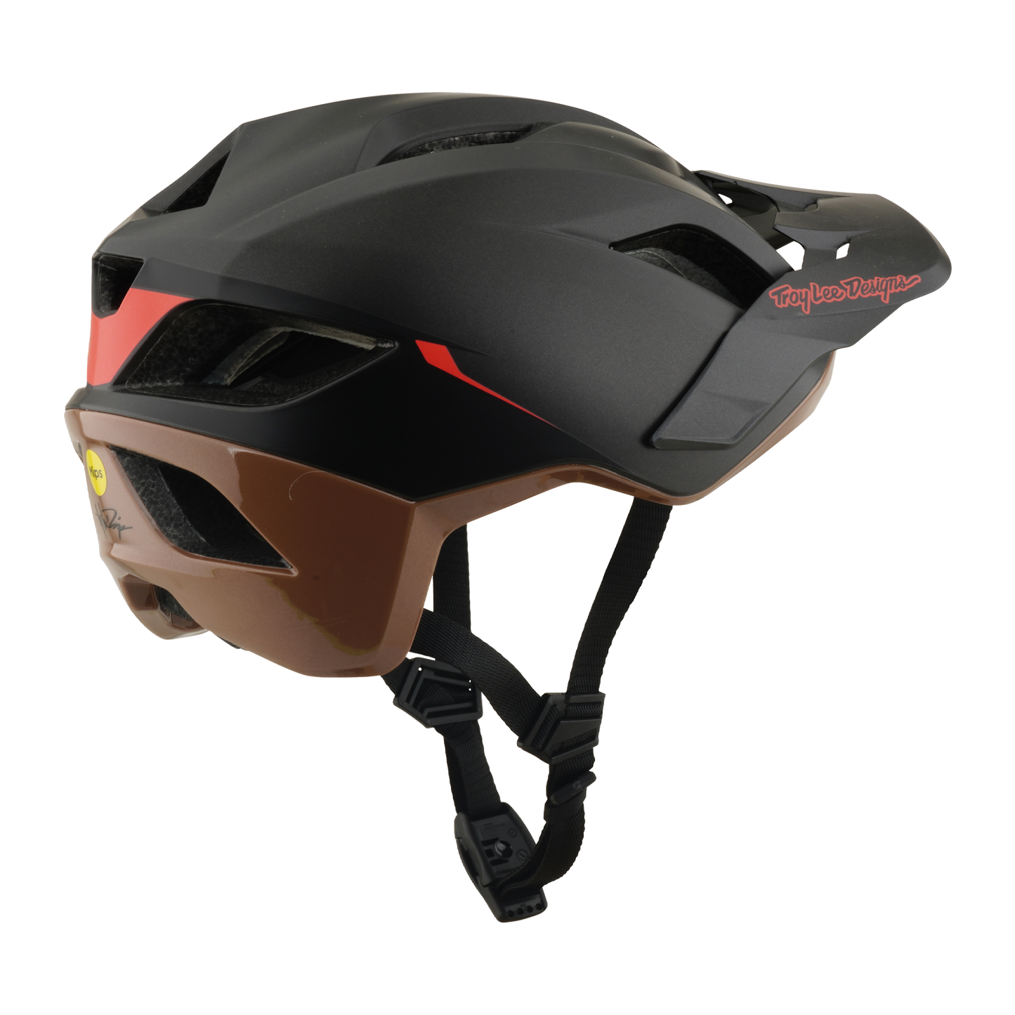 MTB přilba TROY LEE DESIGNS FLOWLINE SE MIPS STACKS Black/Brown