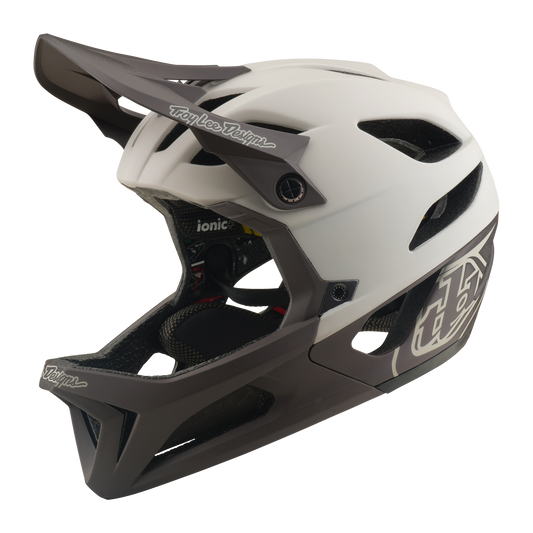 MTB helmet TROY LEE DESIGNS STAGE MIPS DRONE PUMICE White
