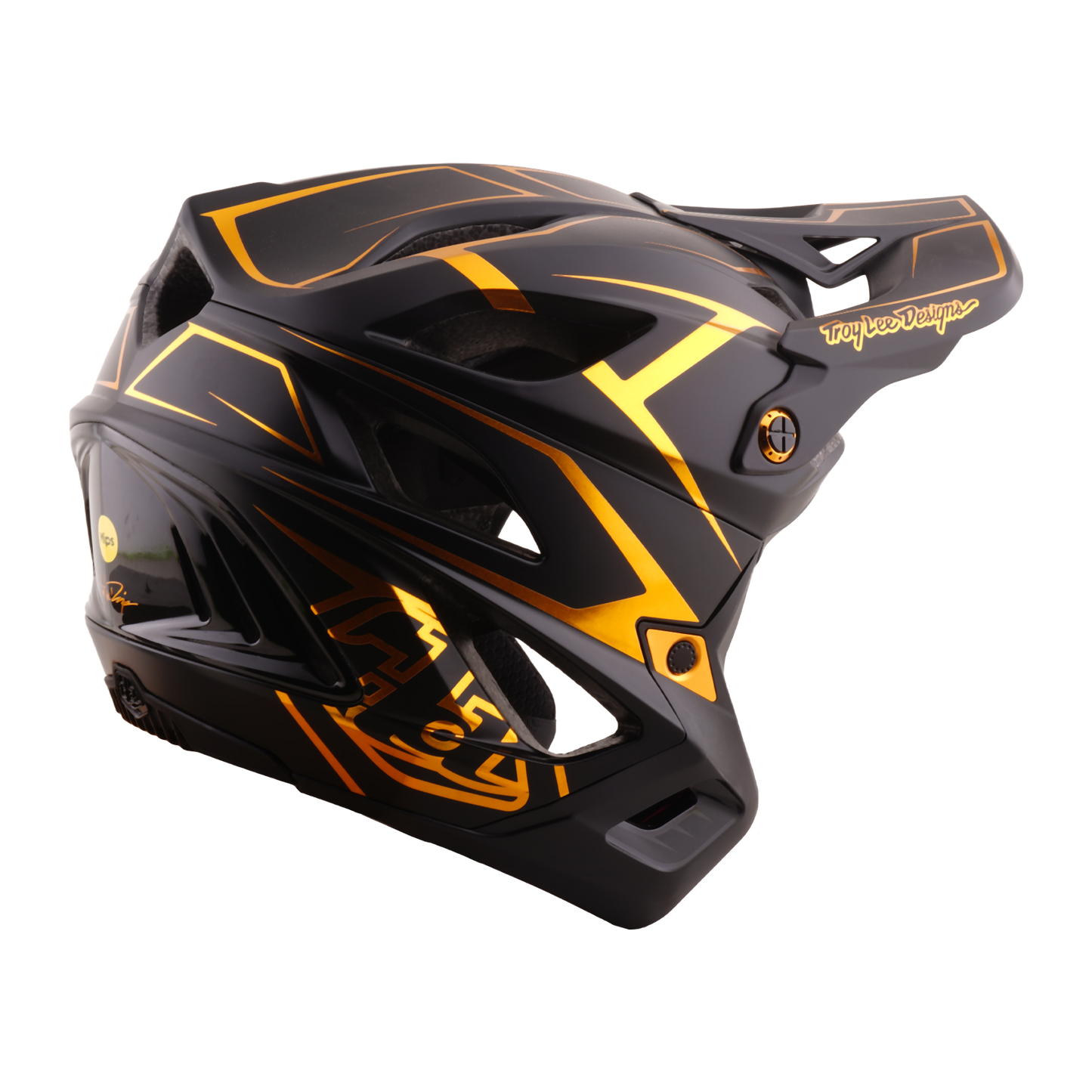 MTB přilba TROY LEE DESIGNS STAGE STUNT PINSTRIPE černá