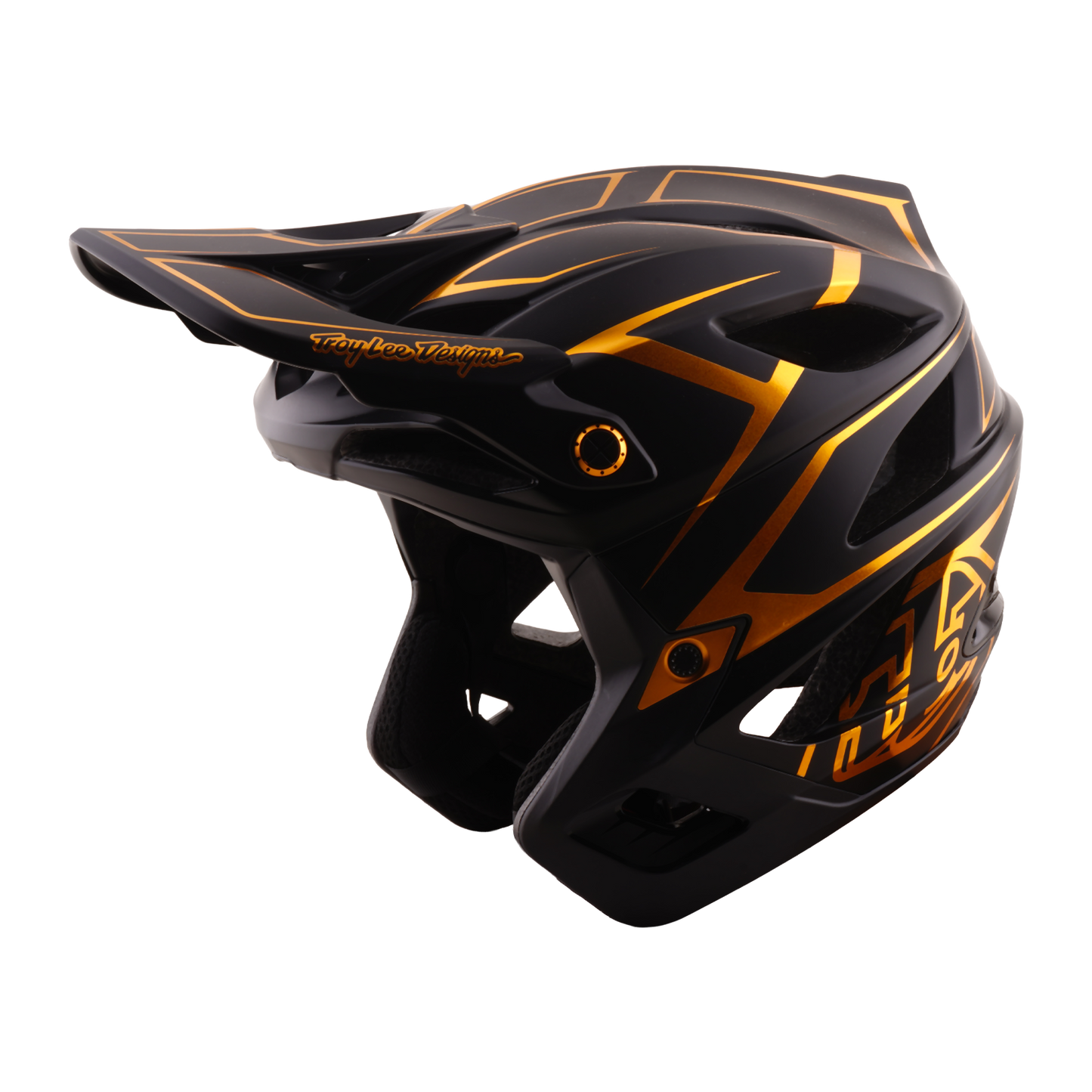 MTB přilba TROY LEE DESIGNS STAGE STUNT PINSTRIPE černá