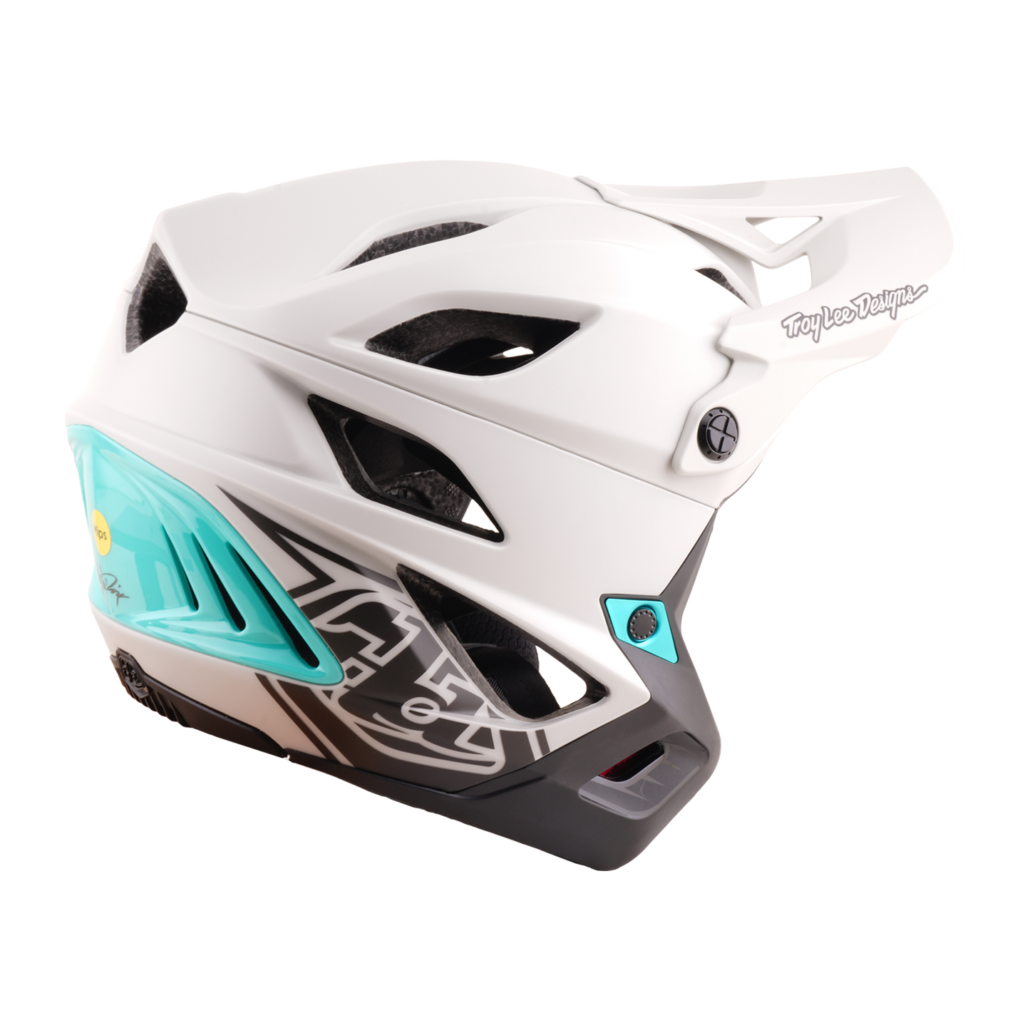MTB přilba TROY LEE DESIGNS STAGE STUNT DRONE PUMICE Grey/Green